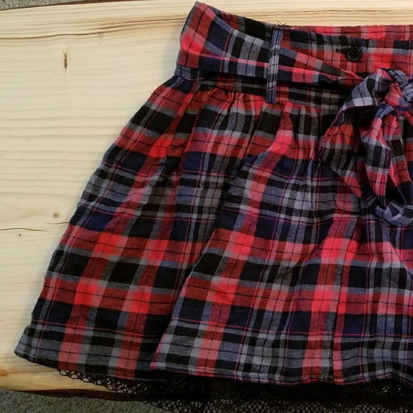 🌵SOLD ON DEPOP🌵Plaid high waisted skirt. - Picture 3 of 3